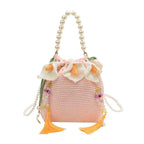 Calla Lily Drawstring Bag DIY Kit – Handmade Crochet Bag Making Kit for Beginners - MyStitchBag