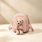 DIY Cute Plush Bear Mini Backpack Kit | Handmade Bag Material Pack - MyStitchBag