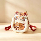 DIY Cute Cartoon Tiger Crossbody Bag Kit | Handmade Bag Material Pack