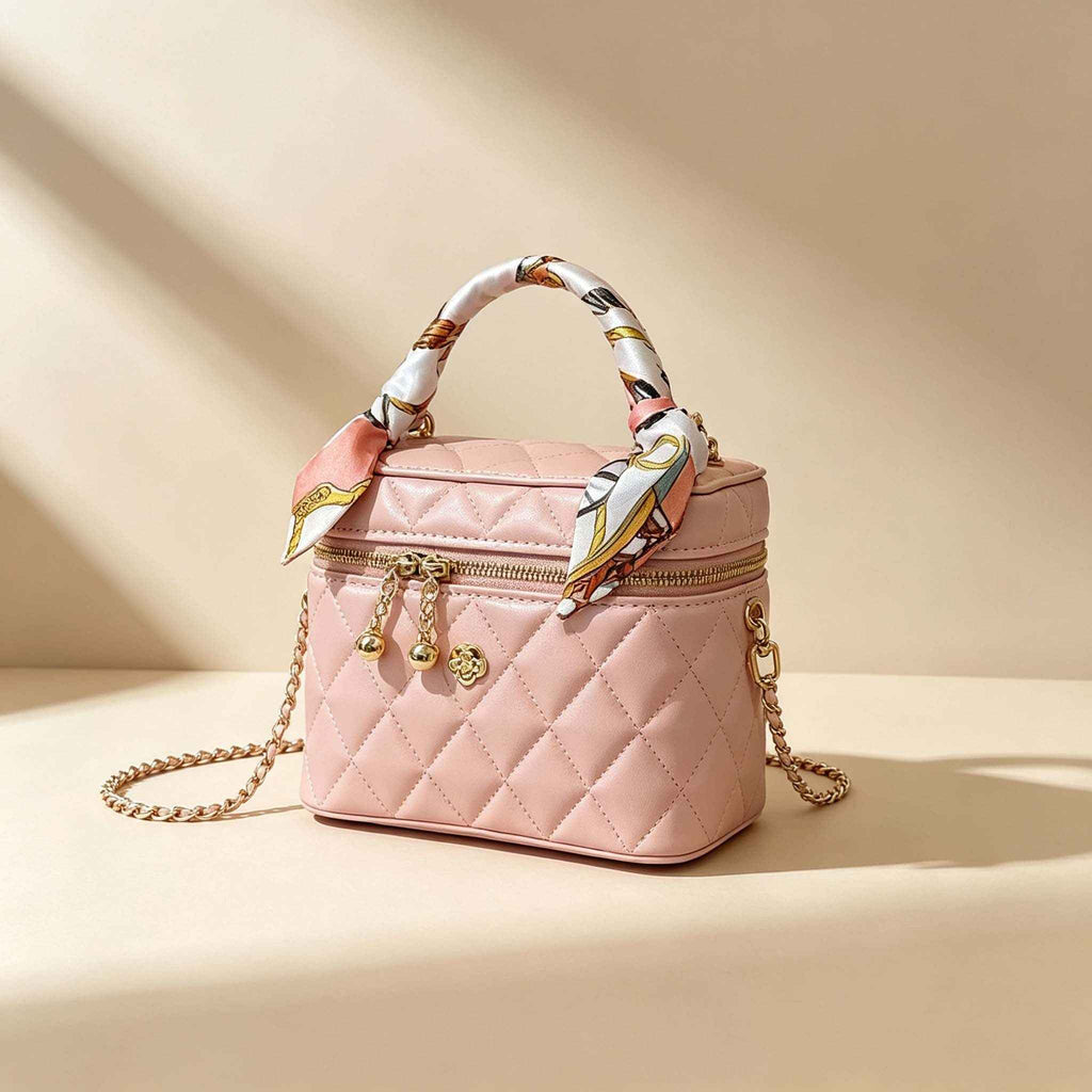 DIY Quilted Mini Box Handbag Kit | Handmade Crossbody Material Pack