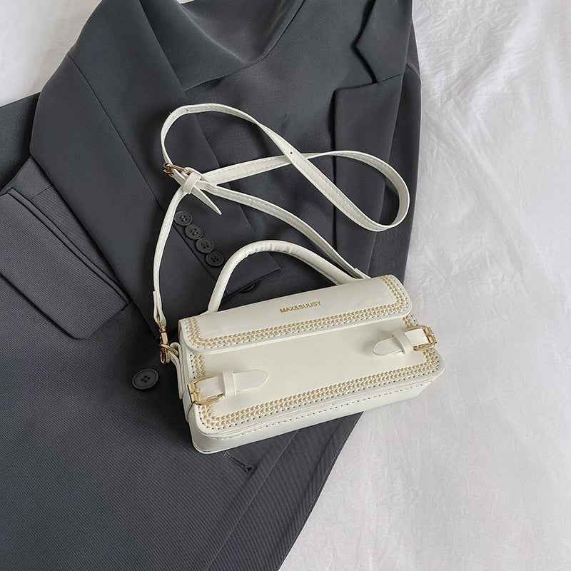 Vintage Square Crossbody Bag DIY Kit – Relaxing Handmade Craft Kit for Beginners - MyStitchBag