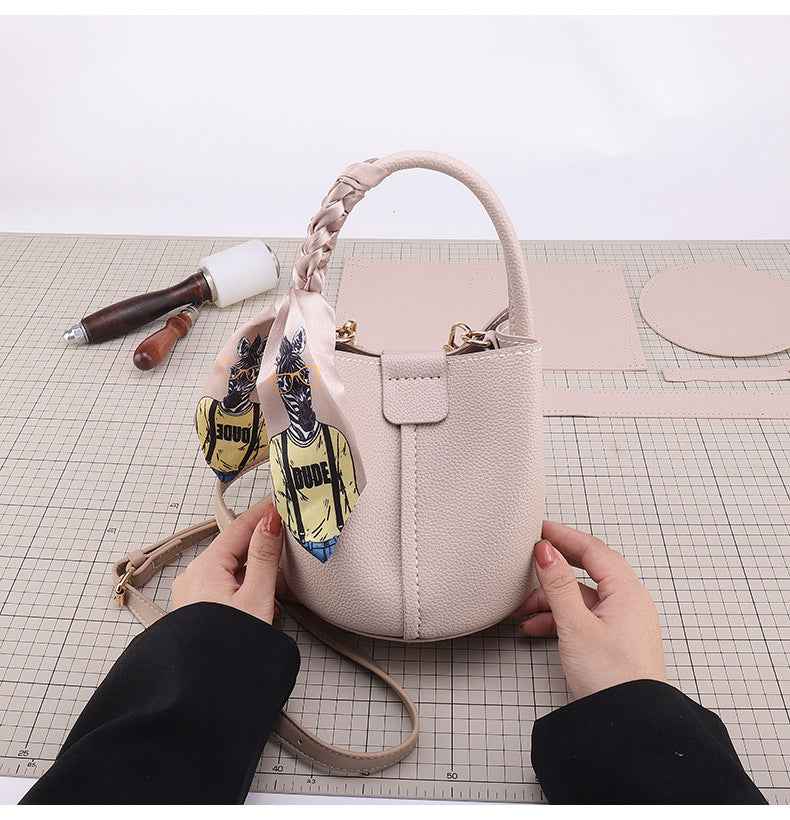 Korean Style Bucket Bag DIY Kit – Make Your Own Handmade Crossbody Bag - MyStitchBag