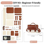 Heart-Shaped Crossbody Bag DIY Kit – Create Your Own Handmade Mini Shoulder Bag | Beginner Sewing Kit - MyStitchBag