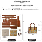 Embroidery Tote Bag DIY Kit – Make Your Own Handmade Pattern Bag | Creative Sewing Kit - MyStitchBag