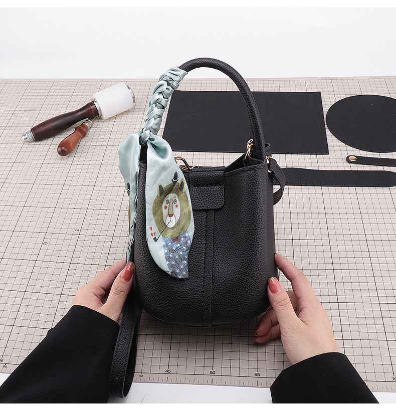 Korean Style Bucket Bag DIY Kit – Make Your Own Handmade Crossbody Bag - MyStitchBag