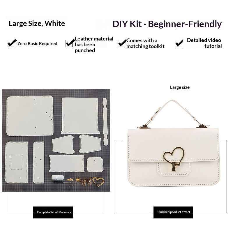 Traditional Pattern Tote Bag DIY Kit – Handmade Bag Making Set with Premium Fabric for Beginners - MyStitchBag