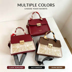 Embroidery Flap Handbag DIY Kit – Retro Handmade Crossbody Bag Making Kit - MyStitchBag
