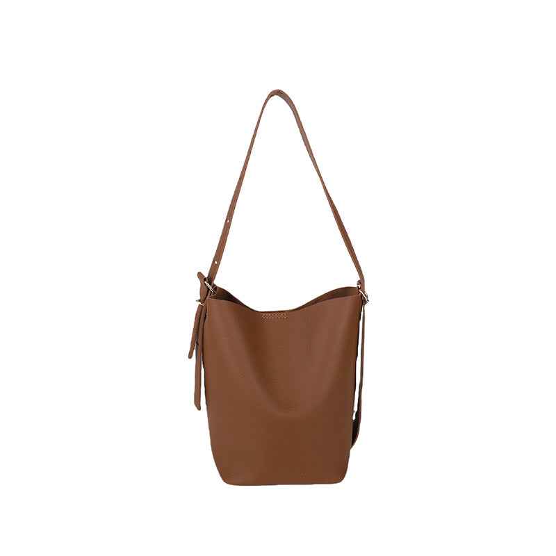 Vintage Bucket Bag DIY Kit – Handmade Lychee Pattern Shoulder Bag - MyStitchBag