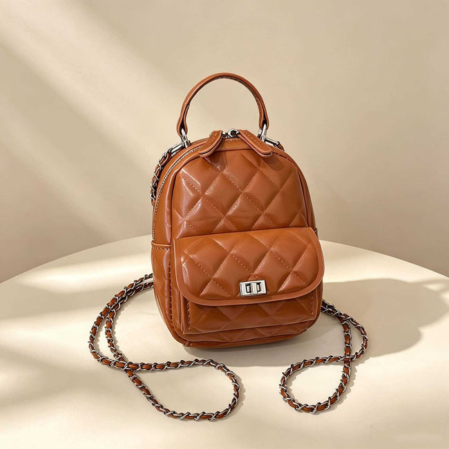 DIY Quilted Mini Backpack Kit | Handmade Crossbody Bag Material Pack - MyStitchBag Hover Image