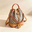 DIY Vintage Print Bucket Bag Kit | Handmade Crossbody Material Pack - MyStitchBag