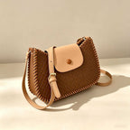 DIY Woven Saddle Crossbody Bag Kit | Handmade Shoulder Bag Material Pack - MyStitchBag