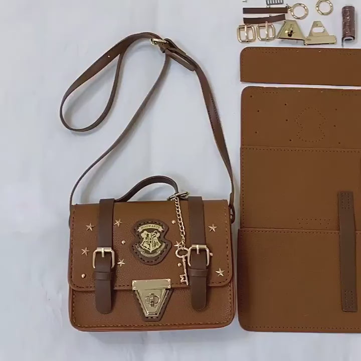 Cambridge Mini Crossbody Bag DIY Kit – Handmade Bag Making Kit for Beginners