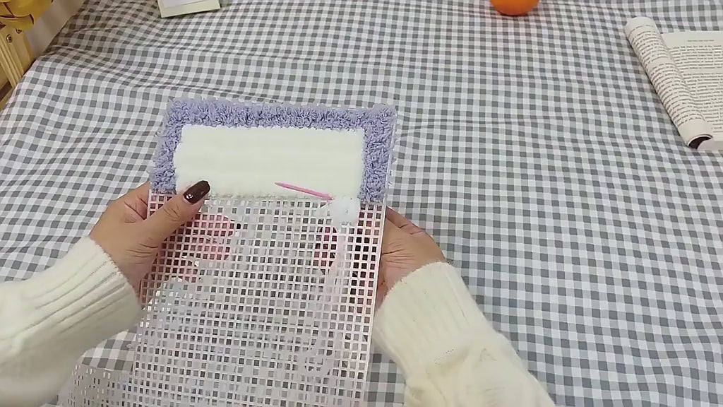 DIY Cute Fluffy Cartoon Flap Crossbody Bag Kit | Handmade Bag Material Pack